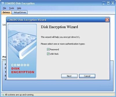 Comodo Disk Encryption
