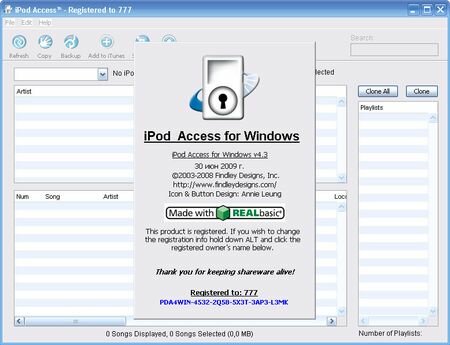 iPod Access for Windows