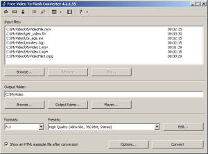 Free Video to Flash Converter