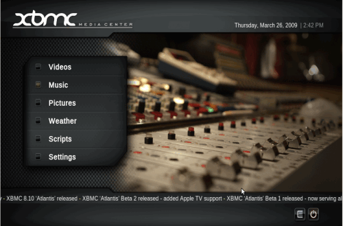 XBMC Media Center